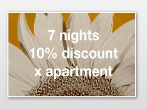 discount per apartment