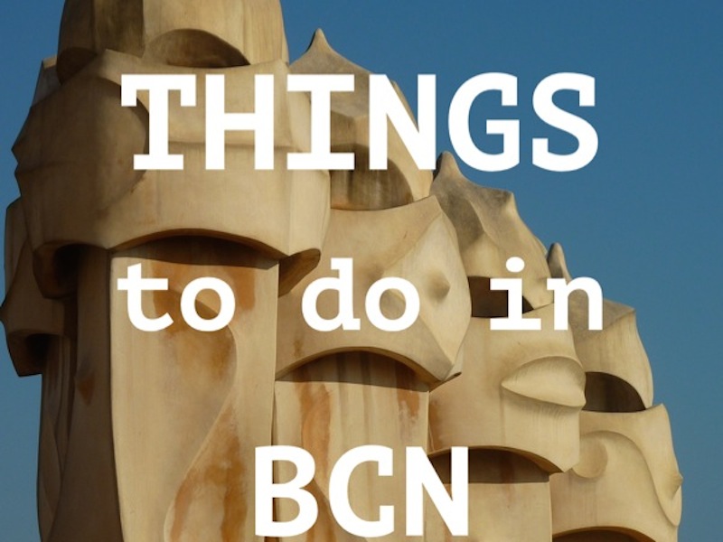 to do in bcn